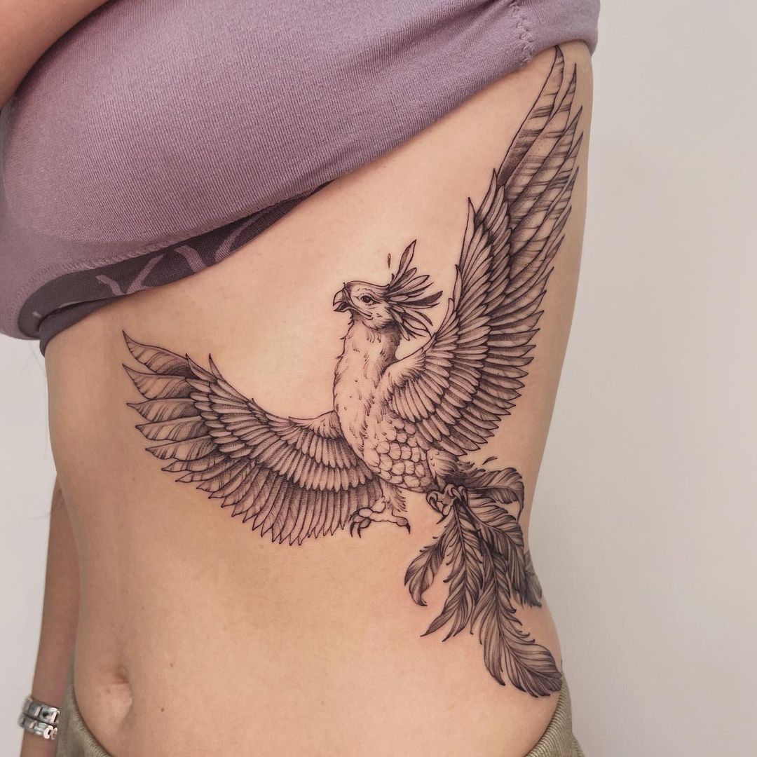 Swallow tattoo on the left side of the neck. | Swallow tattoo, Neck tattoos  women, Bird tattoos arm